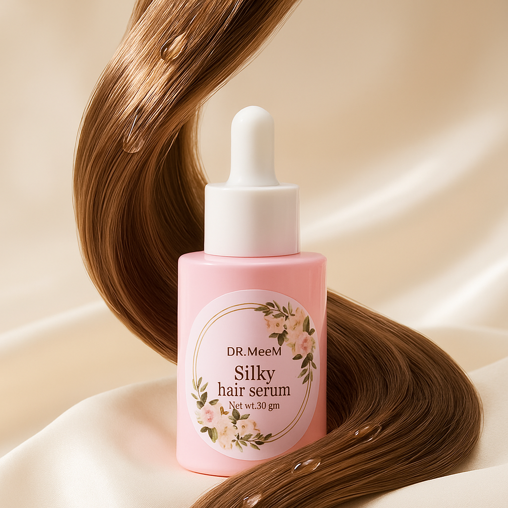 Silky hair serum