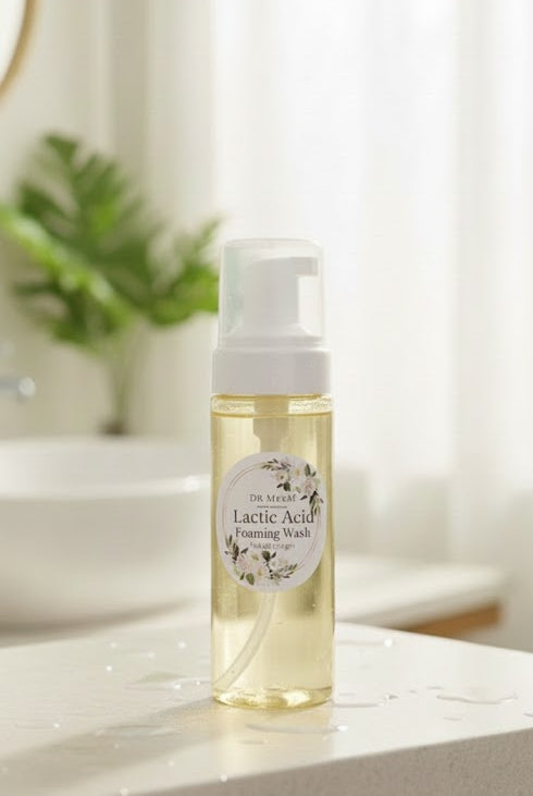 Lactic Acid Foaming Wash
