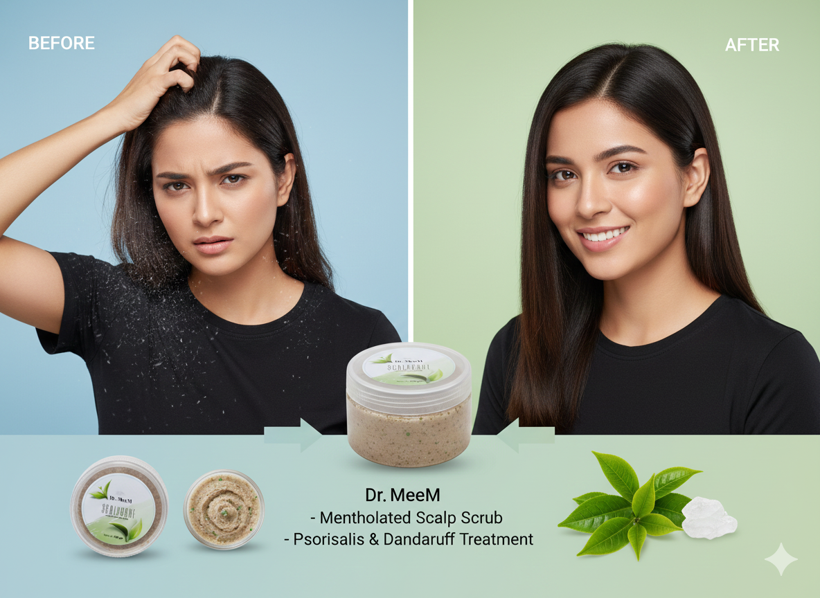 Scrub for Dandruff & Psoriasis (Tea Tree Oil)