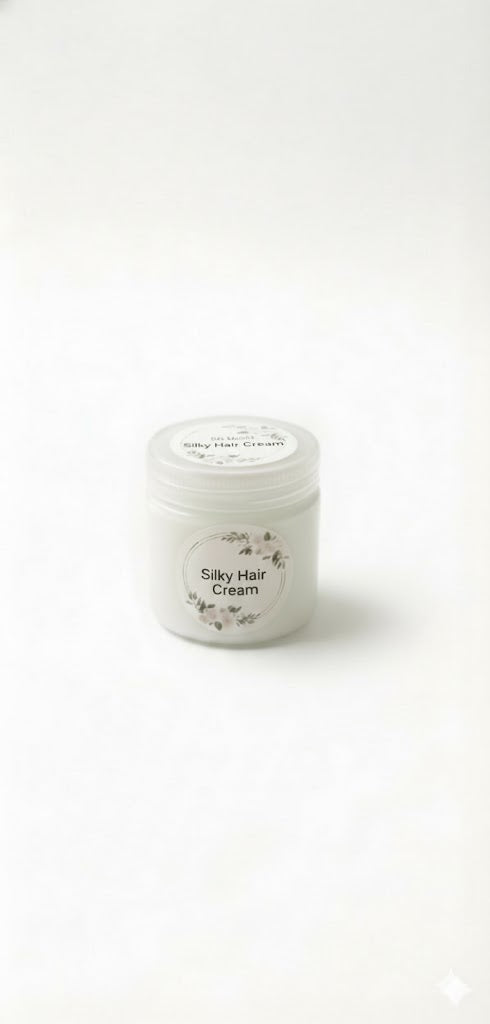 silky hair cream